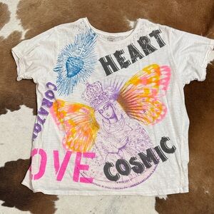 Magnolia Pearl Cosmic Heart Love Tshirt